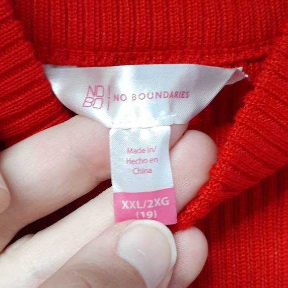 NWT No Boundaries Red Cage Dress, Size 2X (19) - Picture 5 of 8